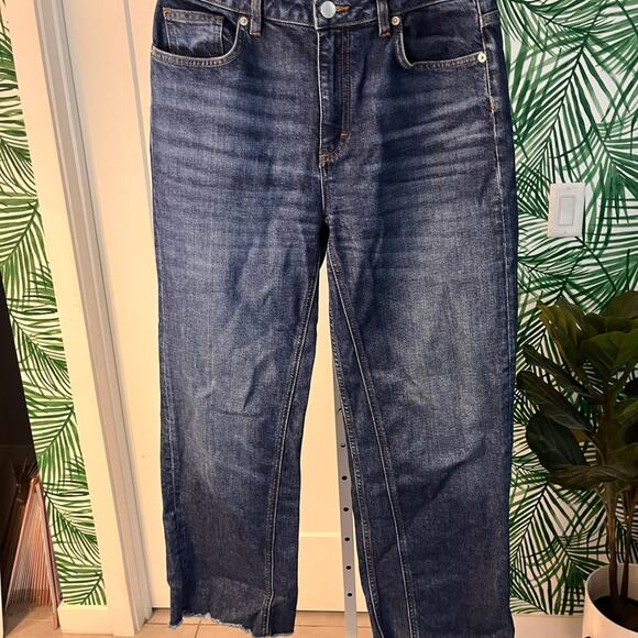 Maje Wide Leg Jeans Medium Wash Size FR40/US8 - Picture 2 of 12